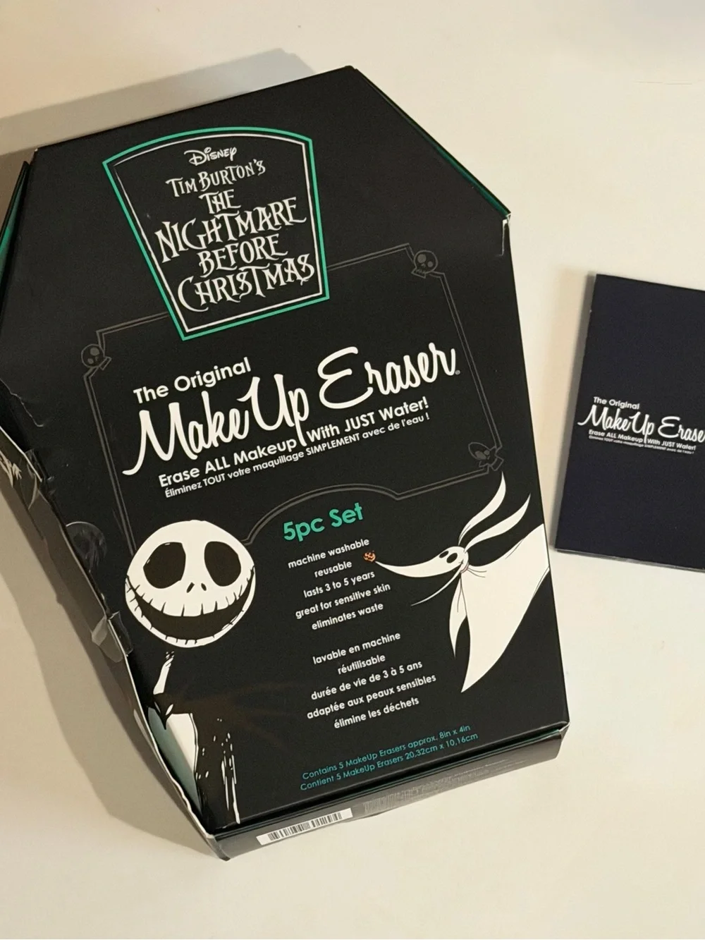 The Original MakeUp Eraser The Nightmare Before Christmas (Black) - 5pc Set